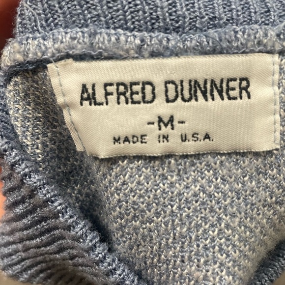 Alfred Dunner vintage argyle sweater men’s M - Picture 5 of 5